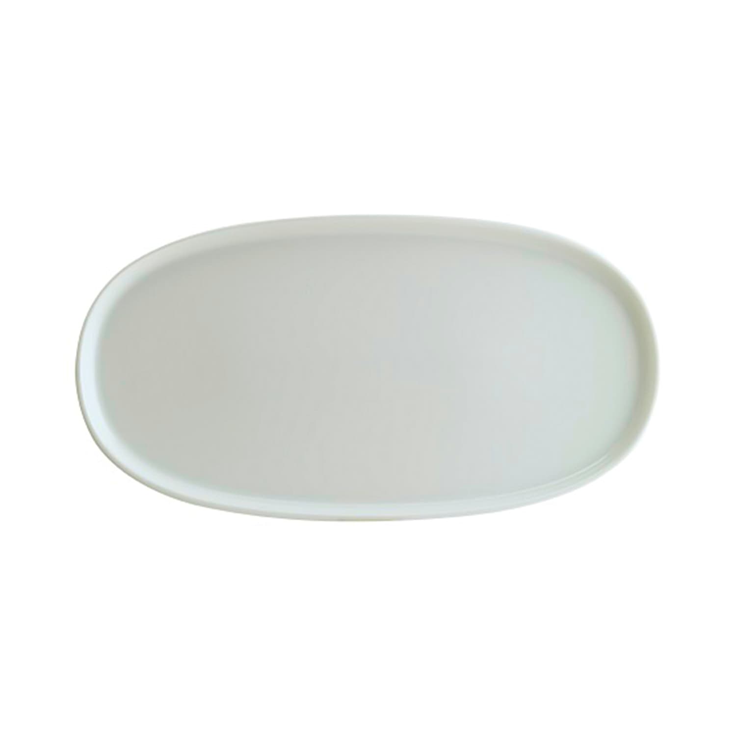 Блюдо овальное, Bonna, White, l 30 см, b 15.5 см