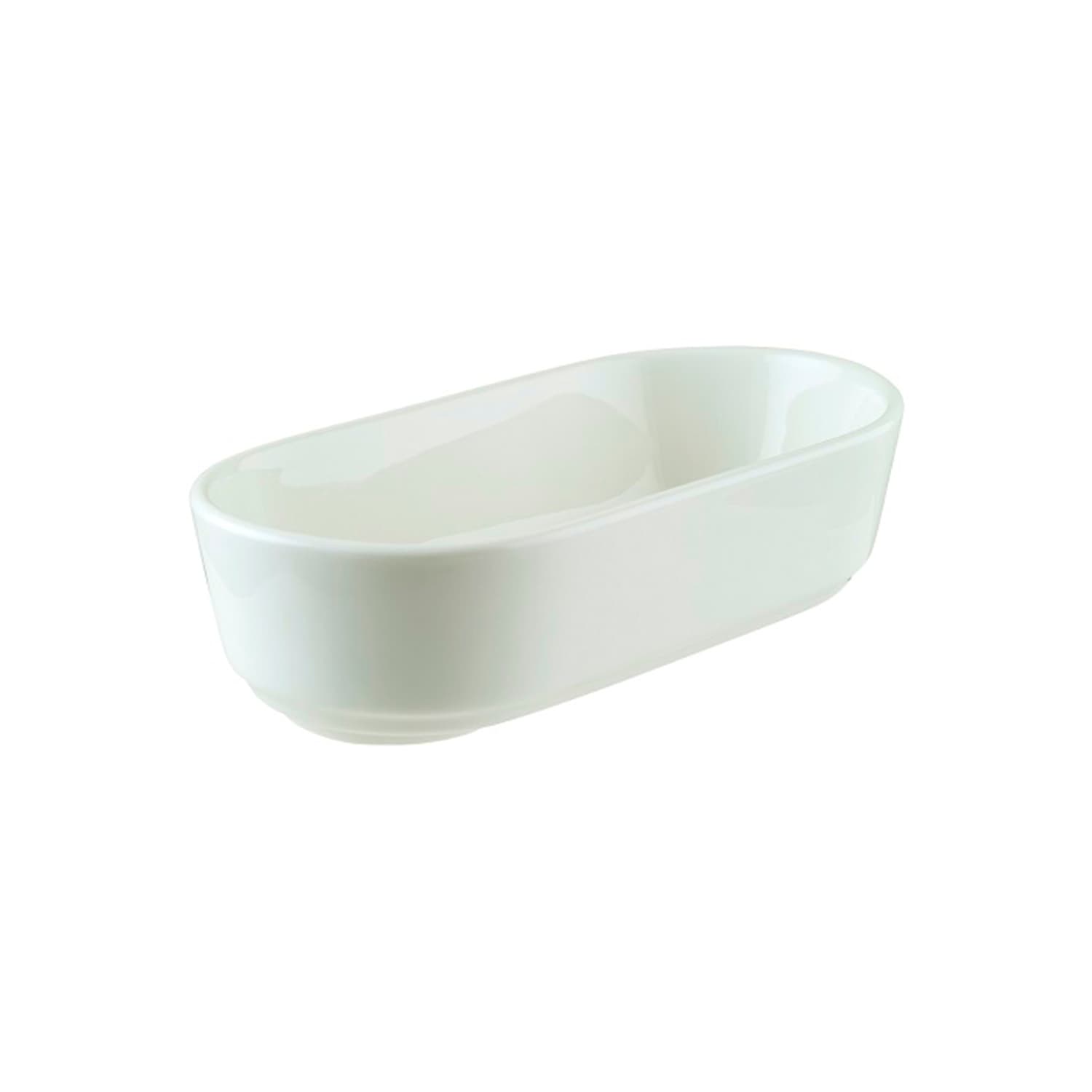 Салатник, Bonna, White, 265 мл, l 15 см, b 8 см, h 4.2 см