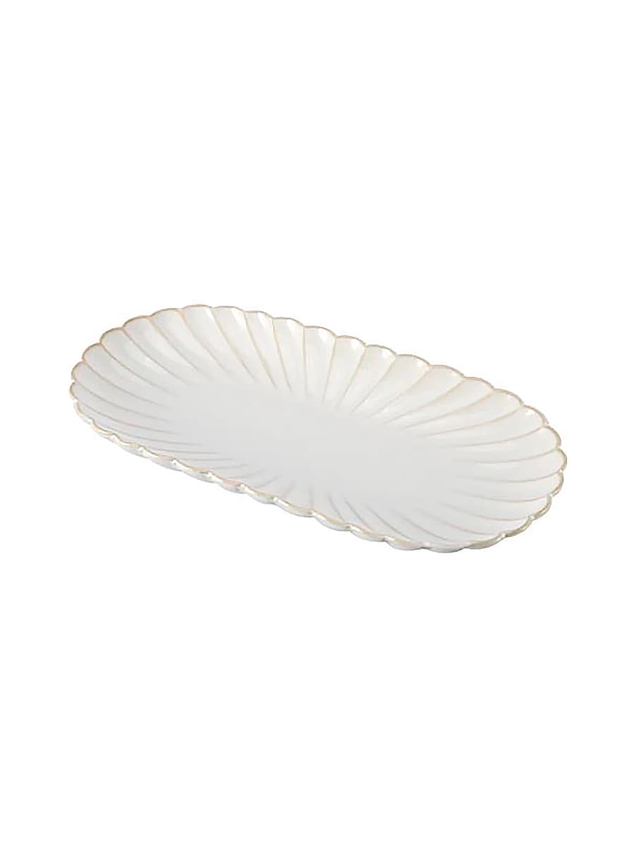 Блюдо для подачи овальное, Carta, Fiore, 30.7 x 15.5 x 3 см