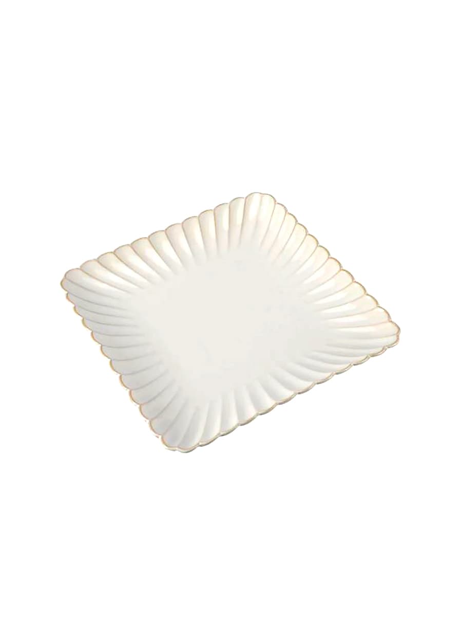 Тарелка квадратная, Carta, Fiore, 17.8 x 17.8 x 2.2 см