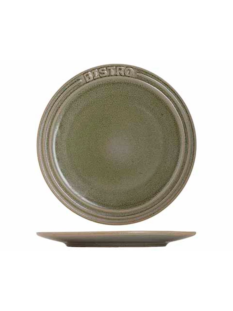 Тарелка мелкая, Cosy & Trendy, Bistro Thyme Green, 27.5 x 2 см