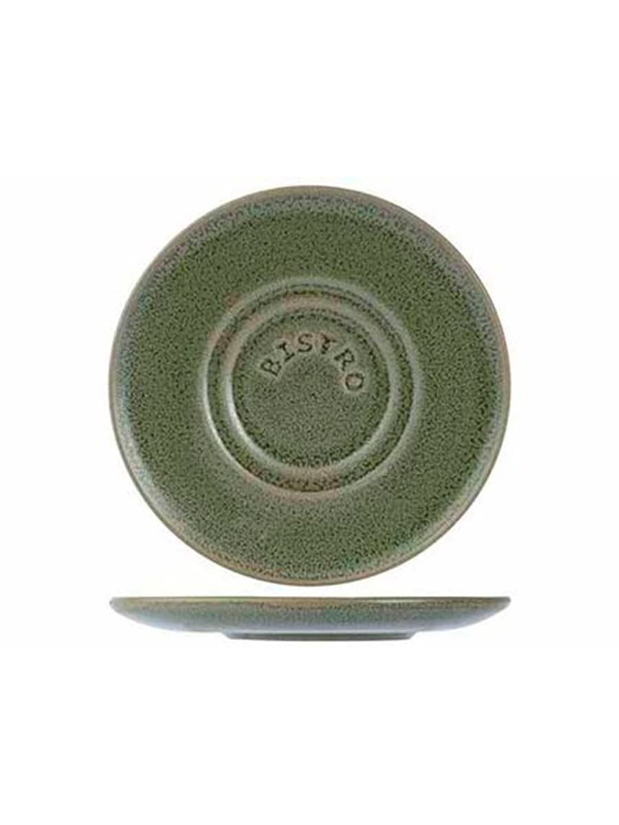 Блюдце, Cosy & Trendy, Bistro Thyme Green, 13.5 x 0.8 см