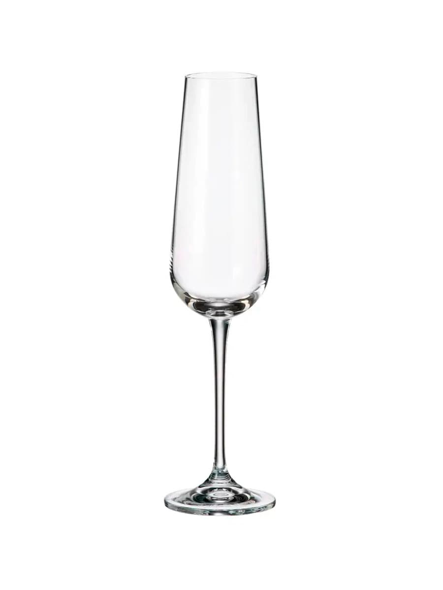 Бокал-флюте, Crystal Bohemia, Ardea, 6.6 x 21.9 см, 220 мл
