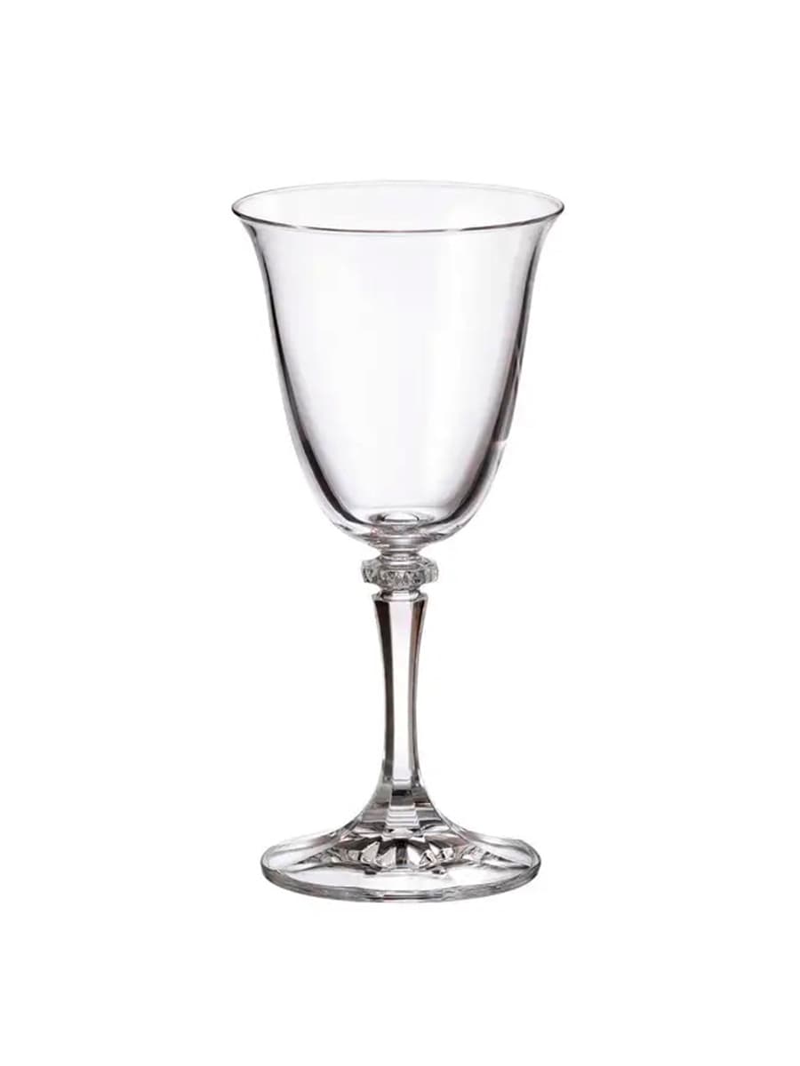 Бокал для вина, Crystal Bohemia, Branta, 8.7 x 18.1 см, 250 мл