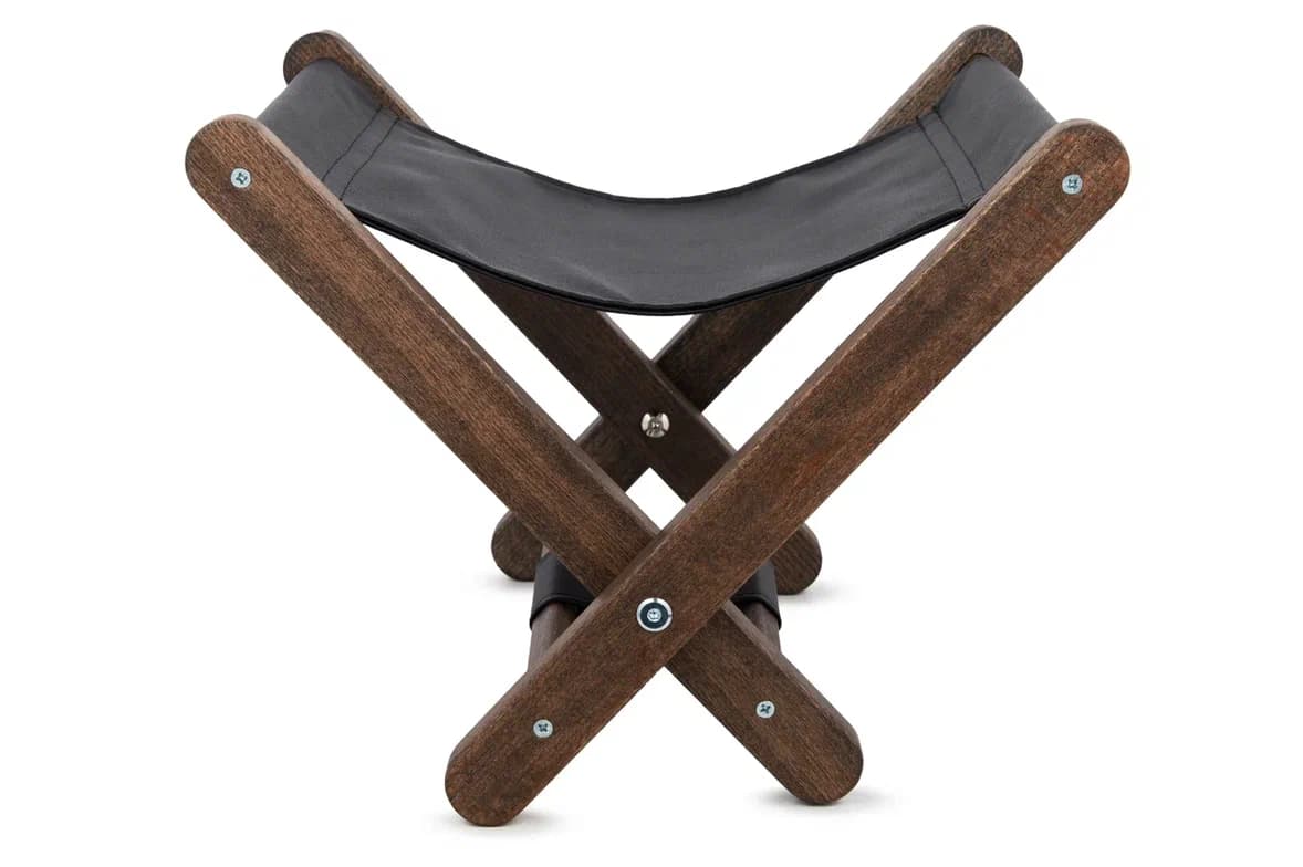 Подставка под сумку Crystals Wood В10, Dl, венге, черная экокожа