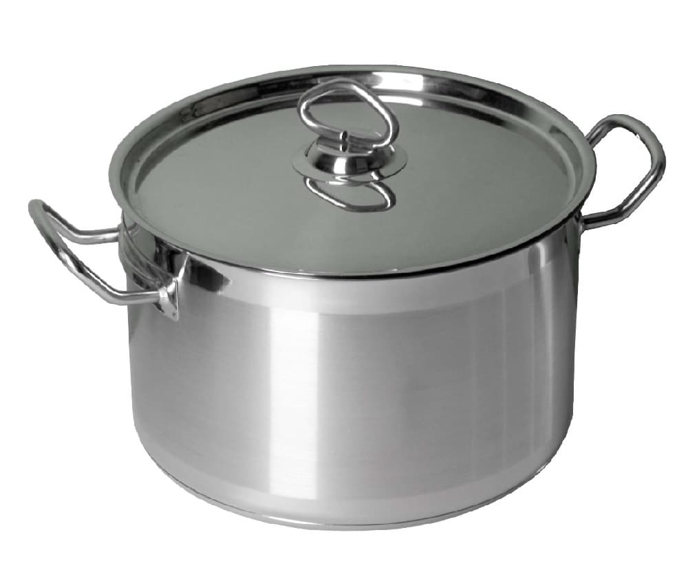 Кастрюля с крышкой, тройное дно, MGsteel, 27.3 х 17.3 см, 9 л, 27.3 см