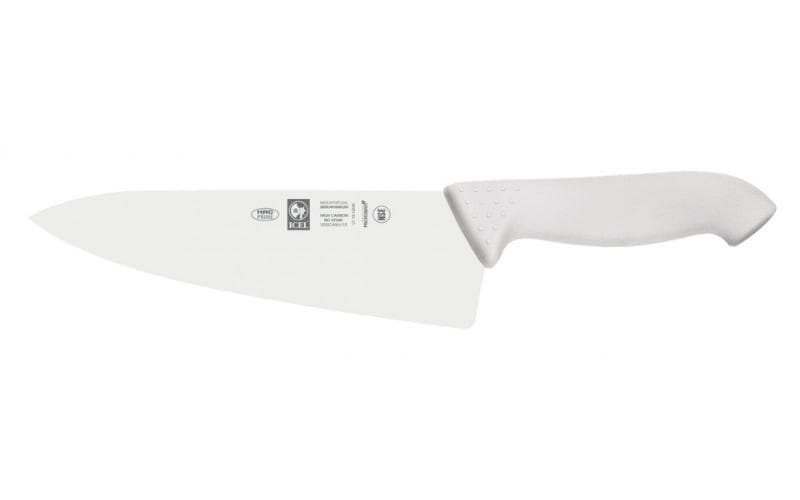 Нож поварской с белой ручкой, Icel, HoReCa, 33.5 см