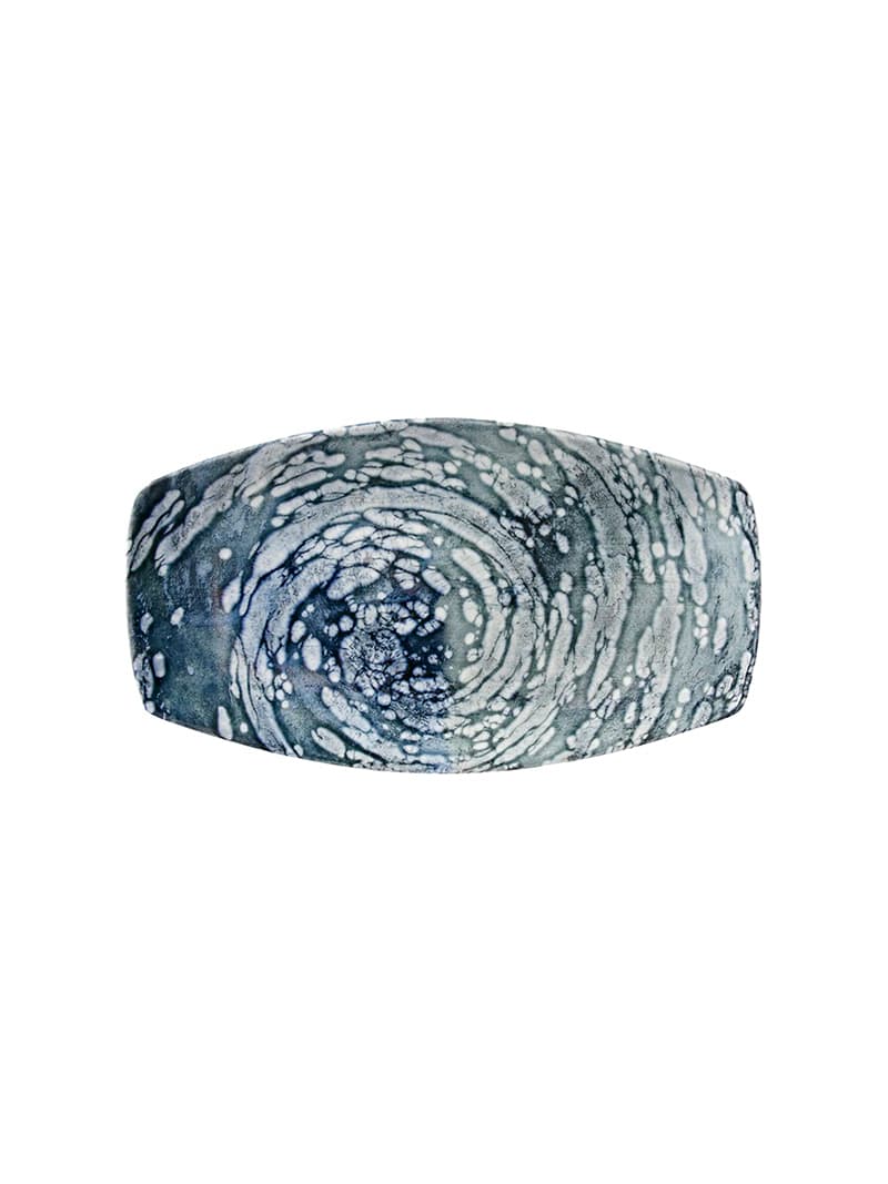 Тарелка прямоугольная, Porland, VORTEX, 19.3 x 11.3 x 1.6 см