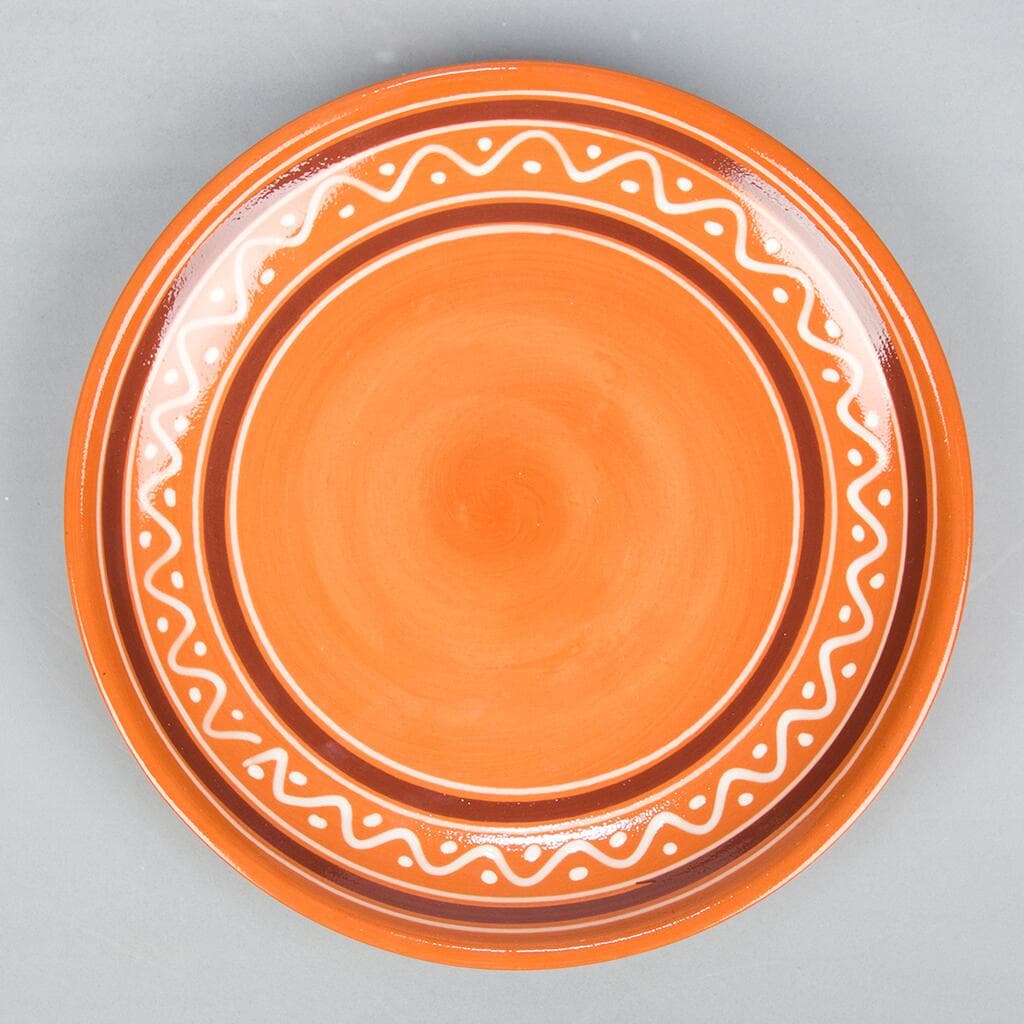 Тарелка мелкая, Псковский гончар, d 24 см