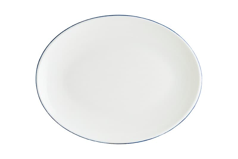 Блюдо овальное, Bonna, Retro Blue, 31 см