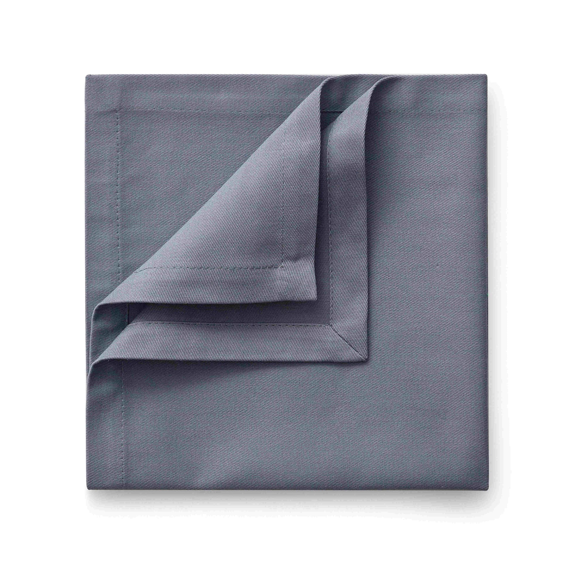Салфетка светло-серая хлопковая, Crystals Textile, 45 x 45 см