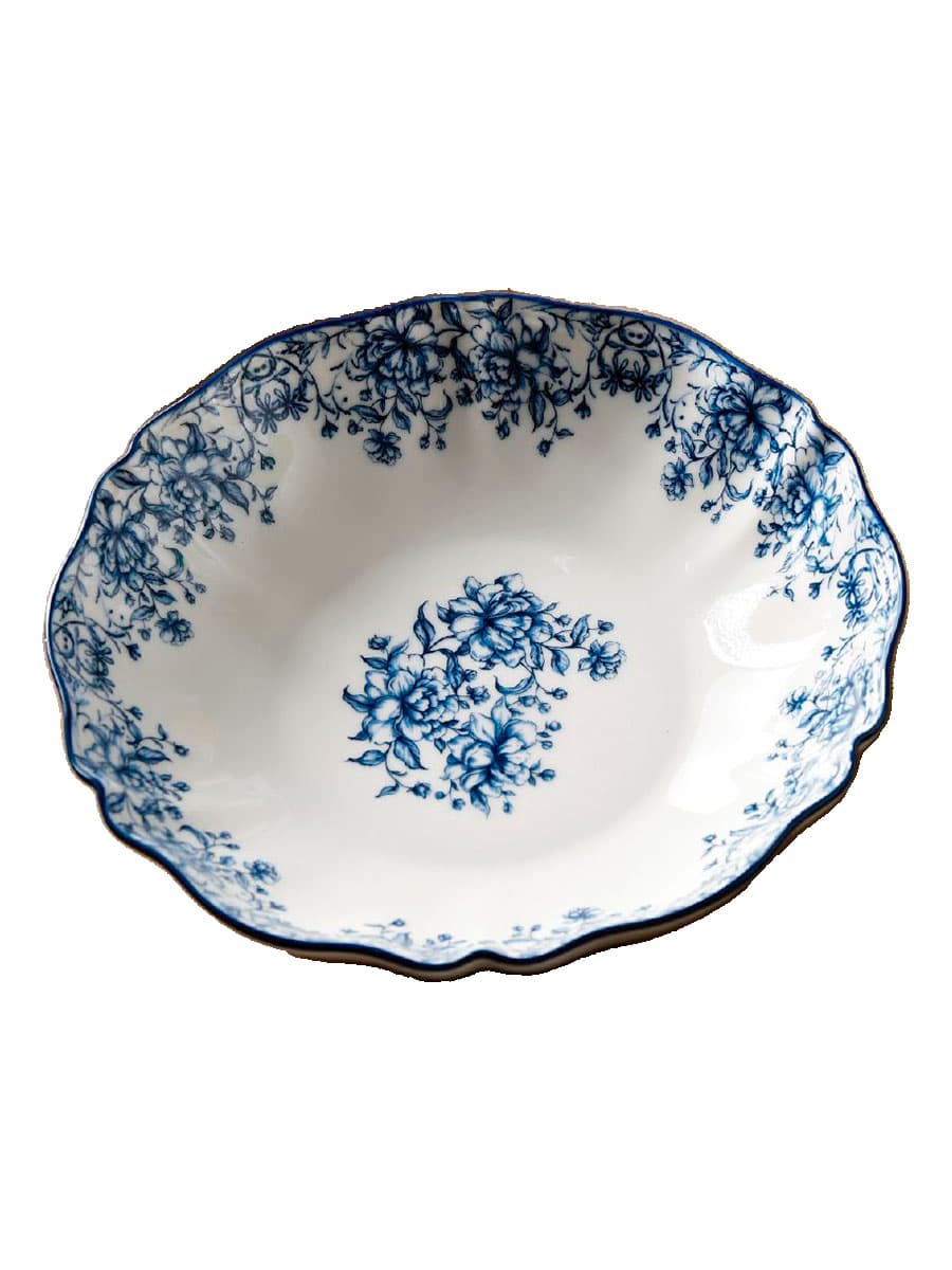 Тарелка суповая, Tudor, Blue Jardin, 20 см