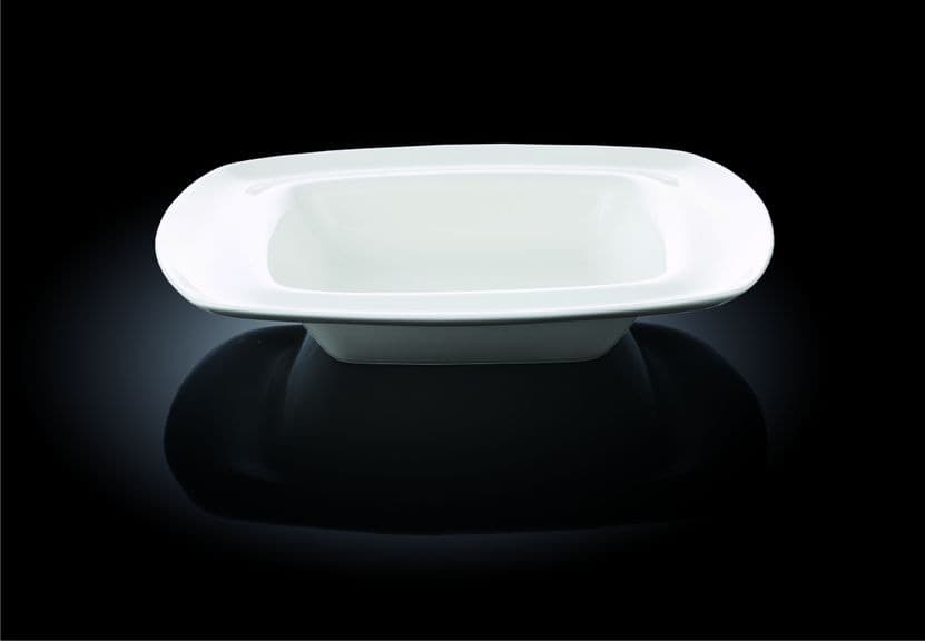 Тарелка квадр., глубокая, Wilmax, 220*220 мм 300 мл h=30 мм