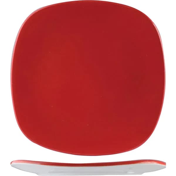 Тарелка, Steelite, Firenza Red, 28 х 28 см