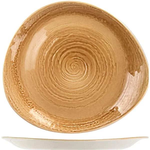 Тарелка, Steelite, Scape Ochre, 30.5 х 28 см