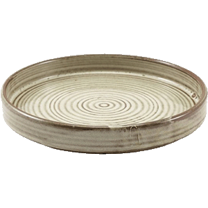 Тарелка для презентаций, Genware, Terra Grey, 26 см