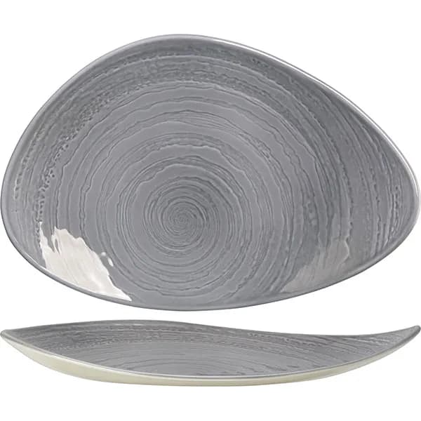 Блюдо, Steelite, Scape Grey, 37.5 х 25 см