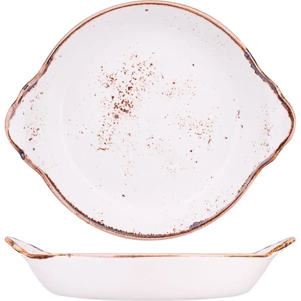 Форма для запекания, Steelite, Craft White, 26 х 23.5 см, 780 мл