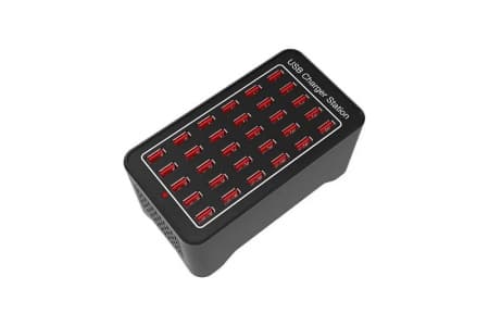 Зарядная станция для ламп на 30 USB-портов (5V-2.4A) 150W