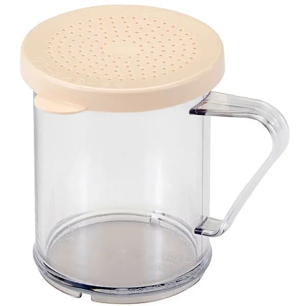 Емкость для приправ, Cambro, 9.5 см, 0.3 л, 8 см, бежевая