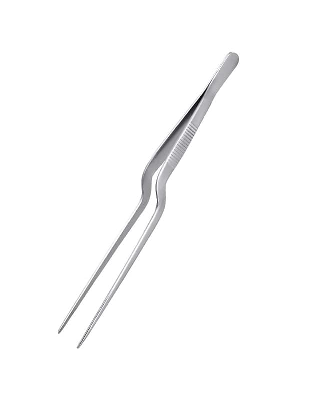Щипцы (пинцет), изогнутые, MGsteel, 16 см