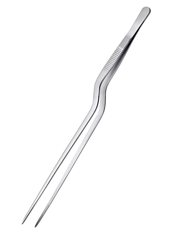 Щипцы (пинцет), изогнутые, MGsteel, 30 см