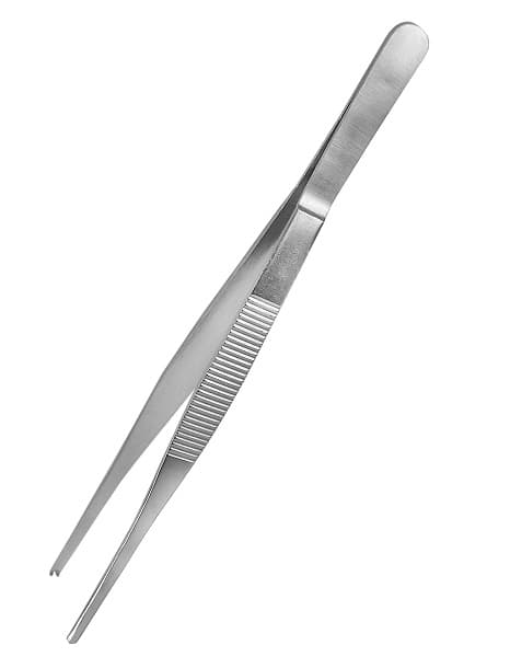 Щипцы (пинцет), прямые, MGsteel, 20 см