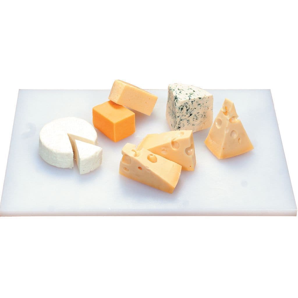 Доска разделочная пластиковая, белая, P.L. Proff Cuisine, 400 х 300 x 8 мм