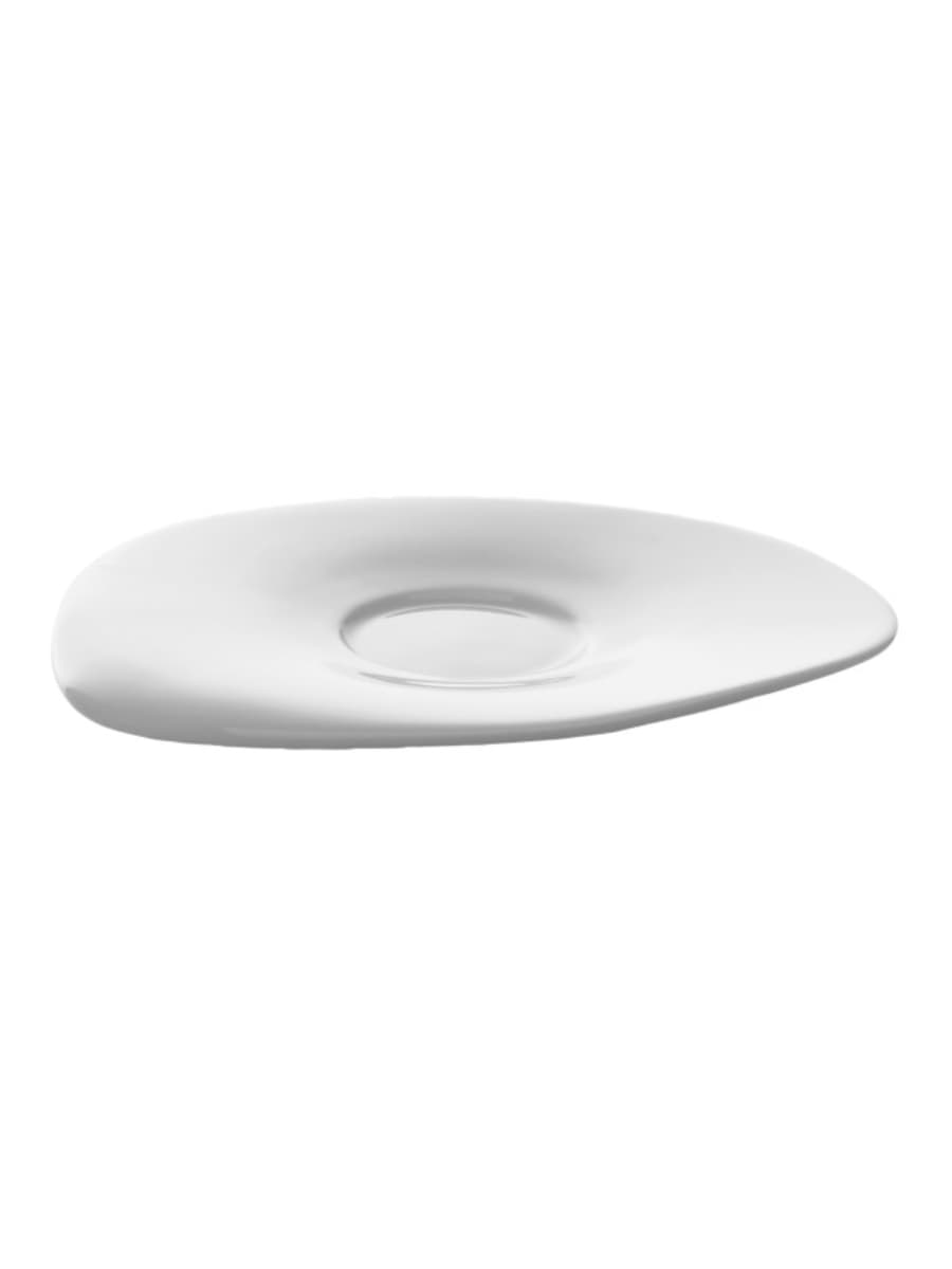 Блюдце овальное, RAK Porcelain, Nabur, 15х12.5 см (для чашки NBCU09)