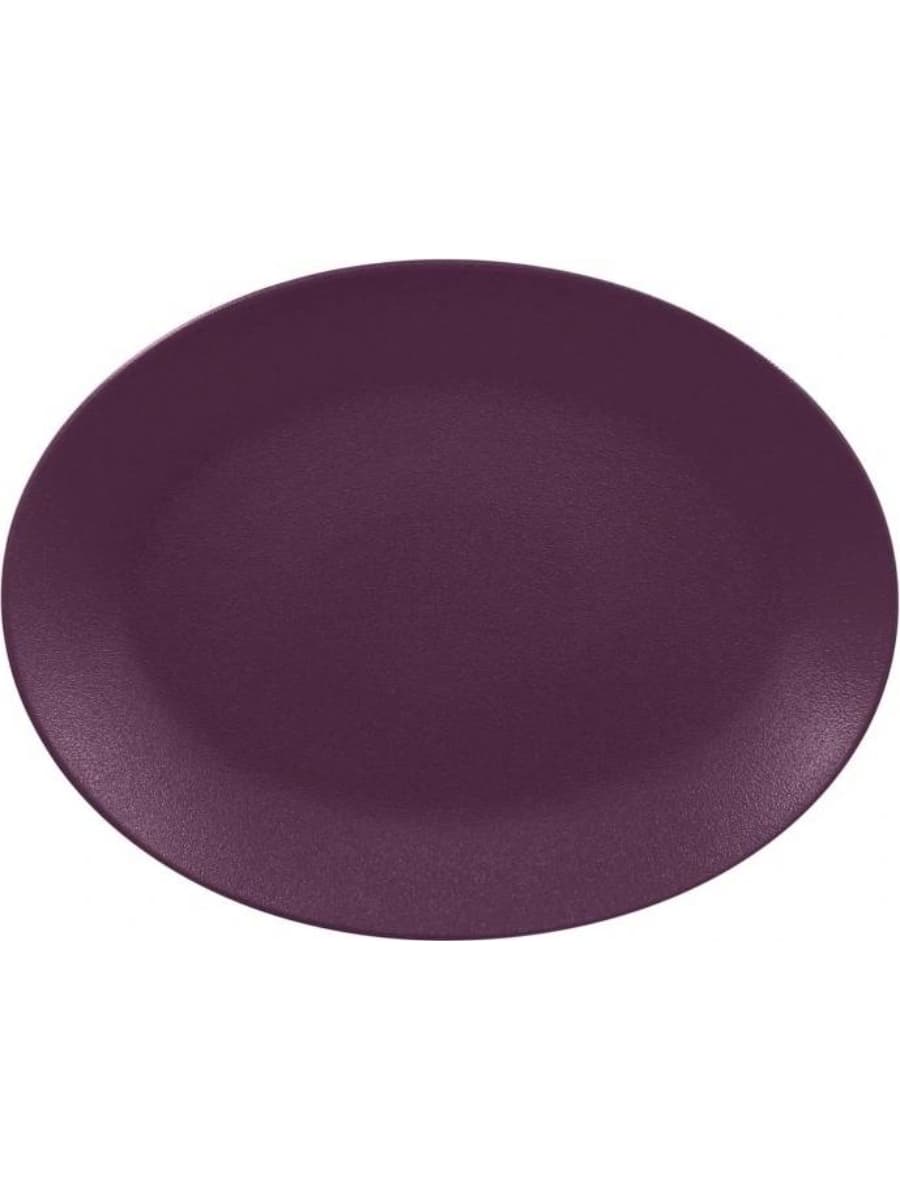 Тарелка овальная, RAK Porcelain, Neofusion, 36x27 см, Plum Purple