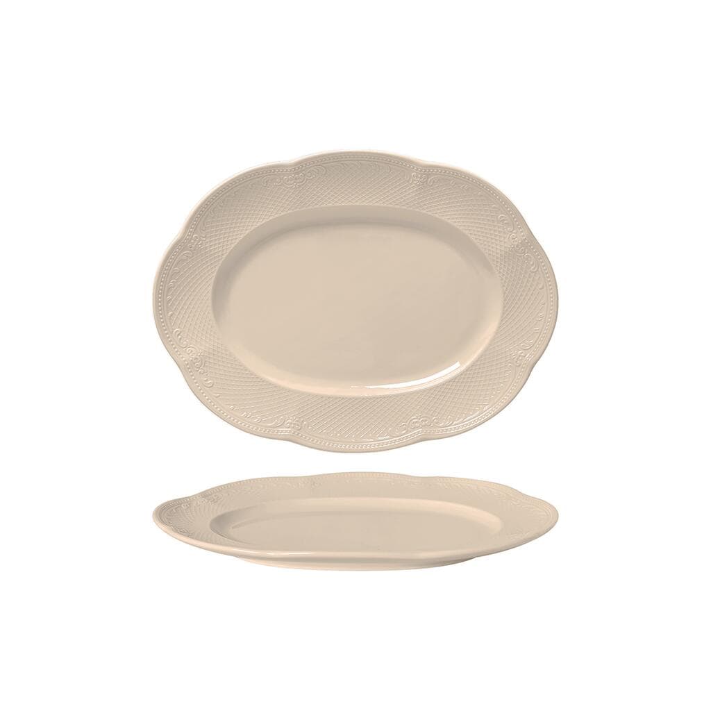 Блюдо овальное Noble Peach Tea Aristocrat 24*18*2,8 см