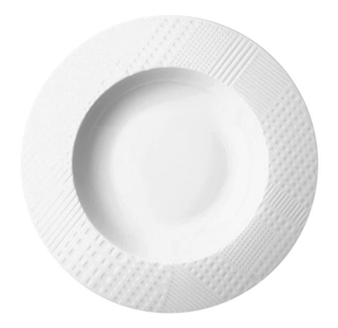 Тарелка круглая глубокая RAK Porcelain Pixel d=24 см