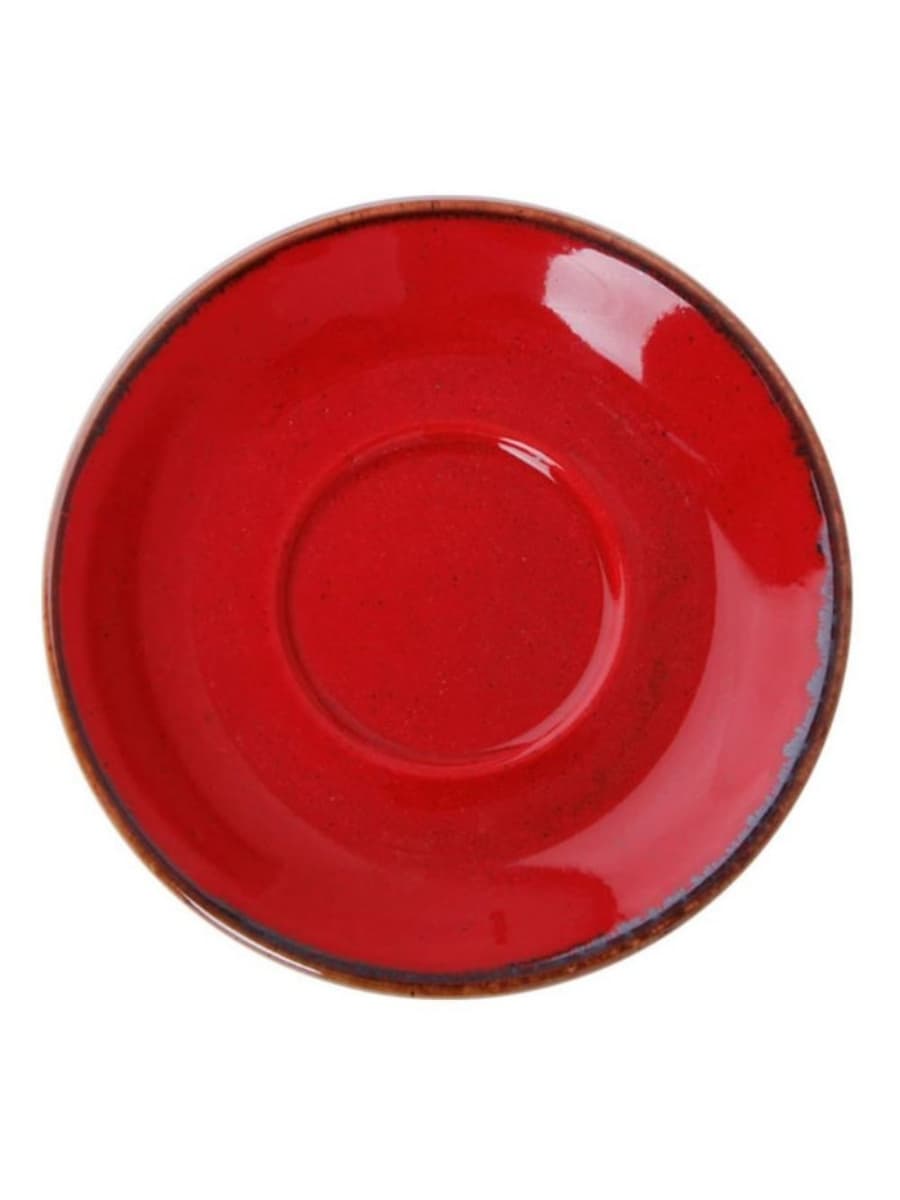 Блюдце для чашки кофейной, Porland, Seasons Red, 11 см, к чашке 318608