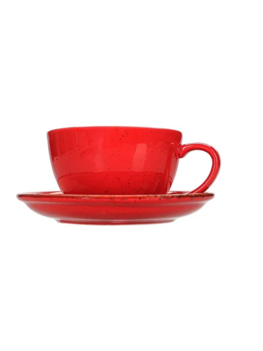 Чашка чайная, Porland, Seasons Red, 280 мл, к блюдцу 138615