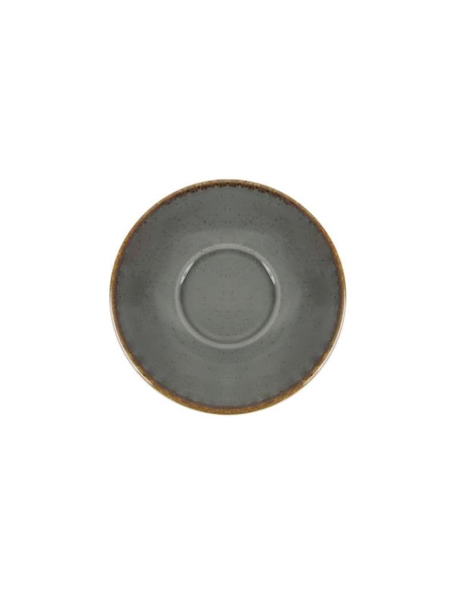 Блюдце для чайной чашки, Porland, Seasons Dark Grey, 14 см (к чашке 32CA20)