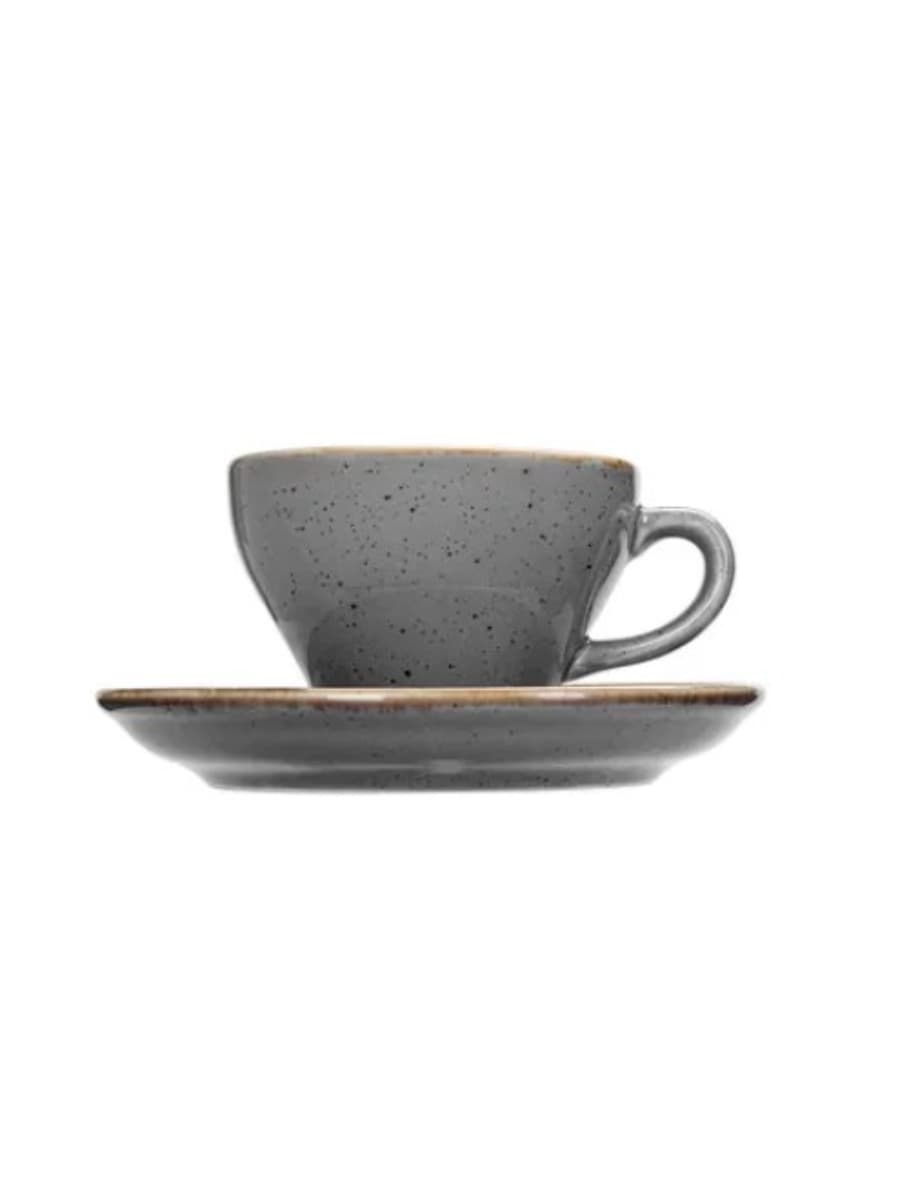 Чашка кофейная, Porland, Seasons Dark Grey, 100 мл, (к блюдцу 128114)
