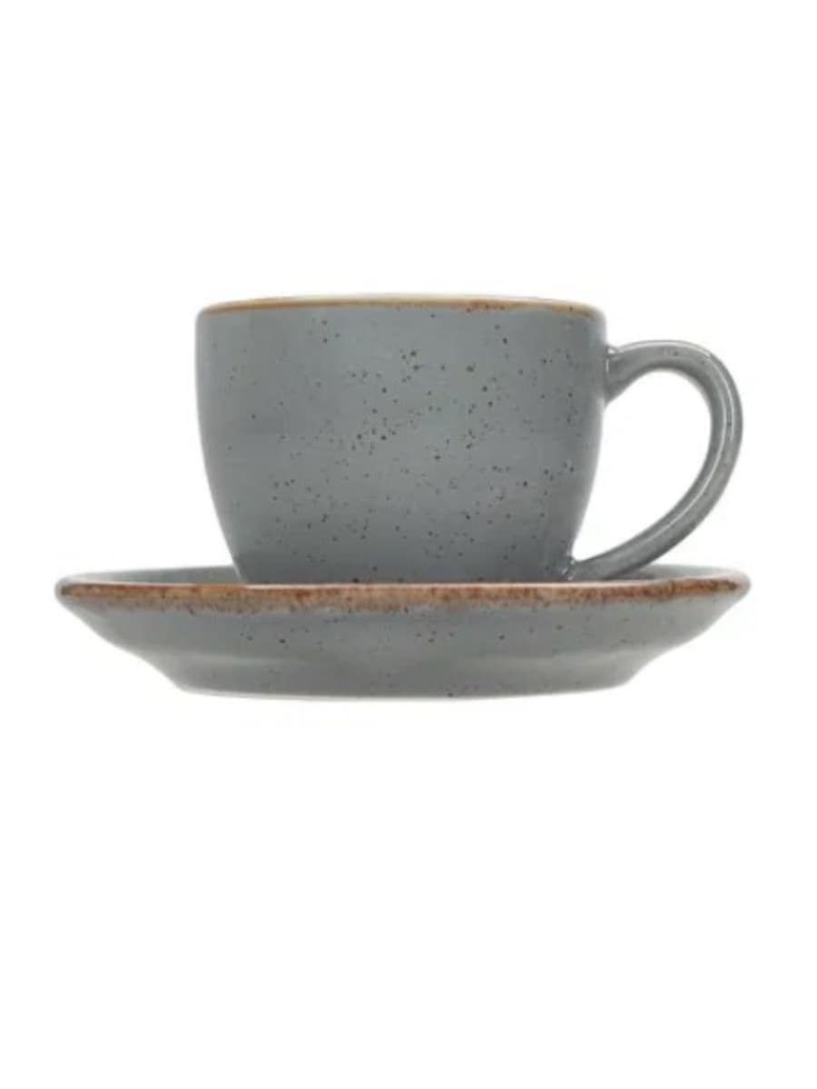 Чашка кофейная, Porland, Seasons Dark Grey, 90 мл (к блюдцу 128612)