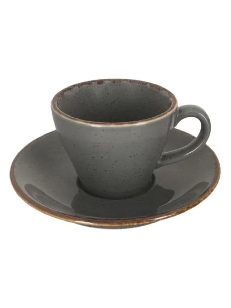 Чашка чайная, Porland, Seasons Dark Grey, 175 мл (к блюдцу 13OT16)