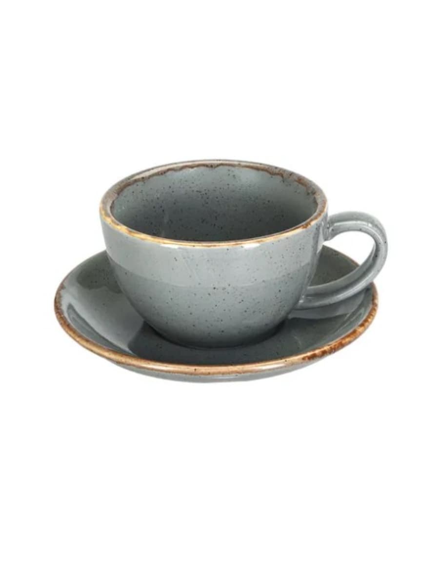 Чашка чайная, Porland, Seasons Dark Grey, 200 мл (к блюдцу 138614)