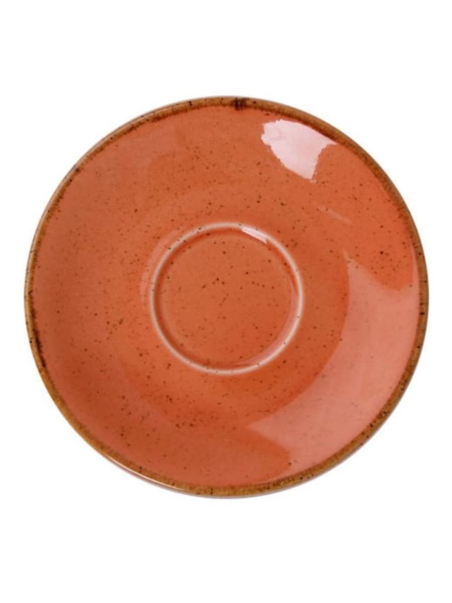 Блюдце для чашки кофейной, Porland, Seasons Orange, 12 см, к чашке 31CA09
