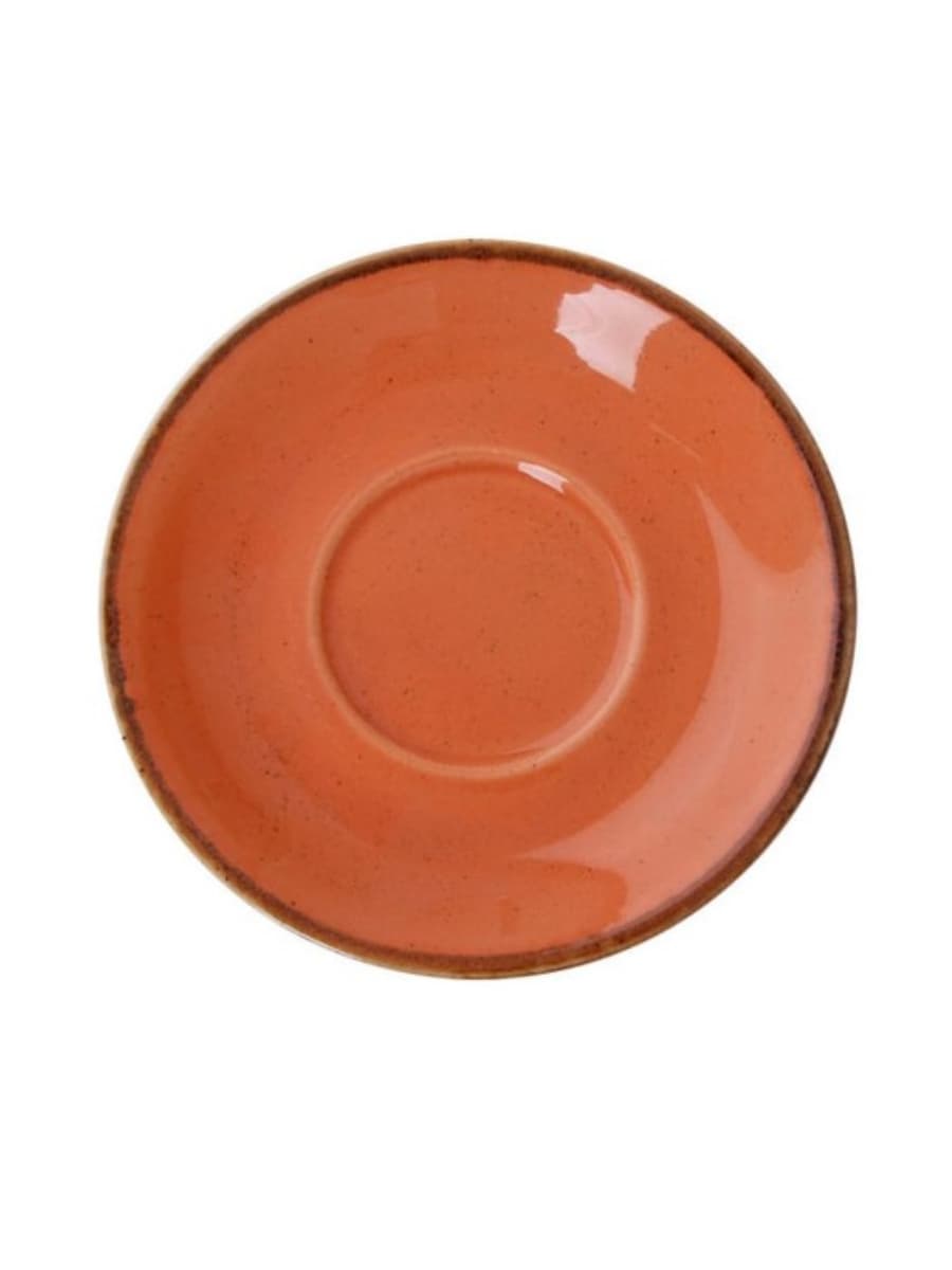 Блюдце для чайной чашки, Porland, Seasons Orange, 15 см, к чашкам 320618/320630