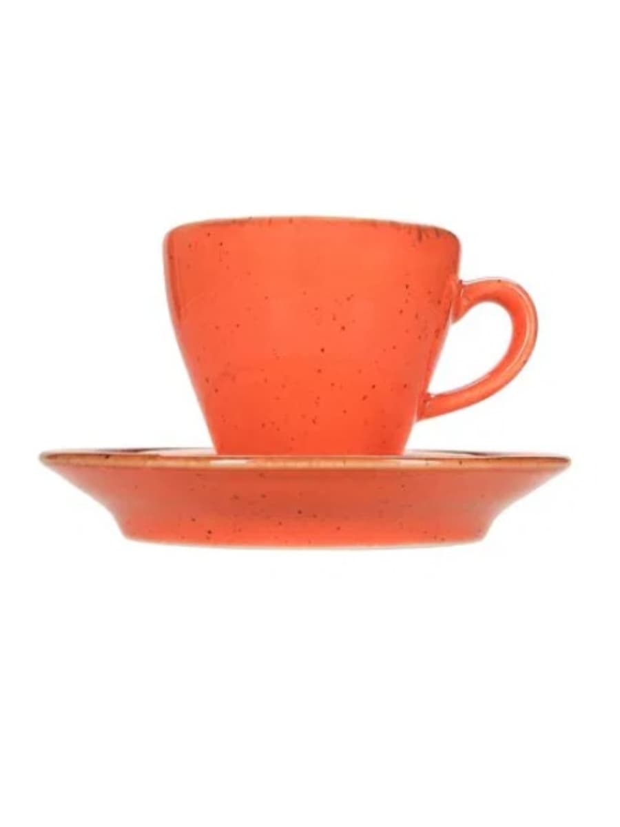 Чашка кофейная, Porland, Seasons Orange, 70 мл, к блюдцу 12OT12