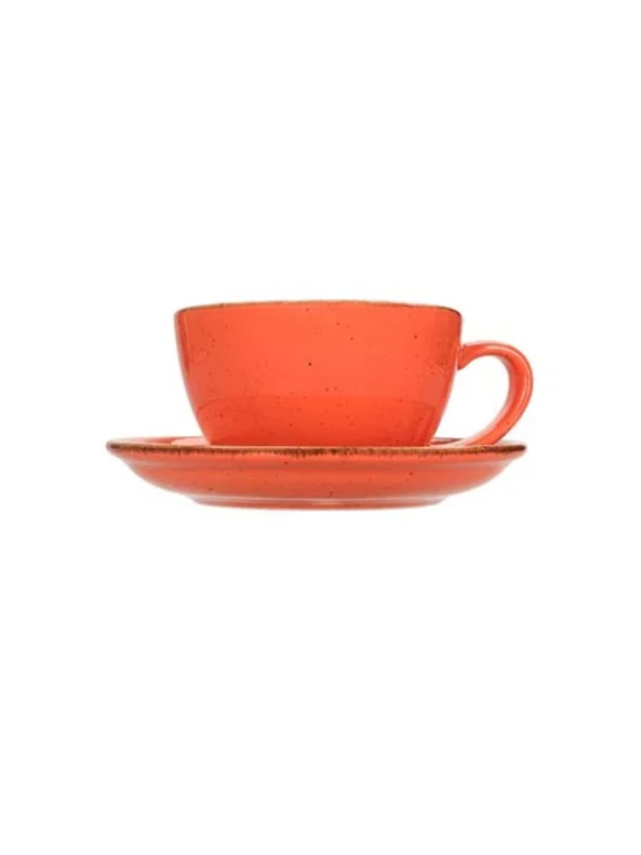 Чашка чайная, Porland, Seasons Orange, 200 мл, к блюдцу 138614