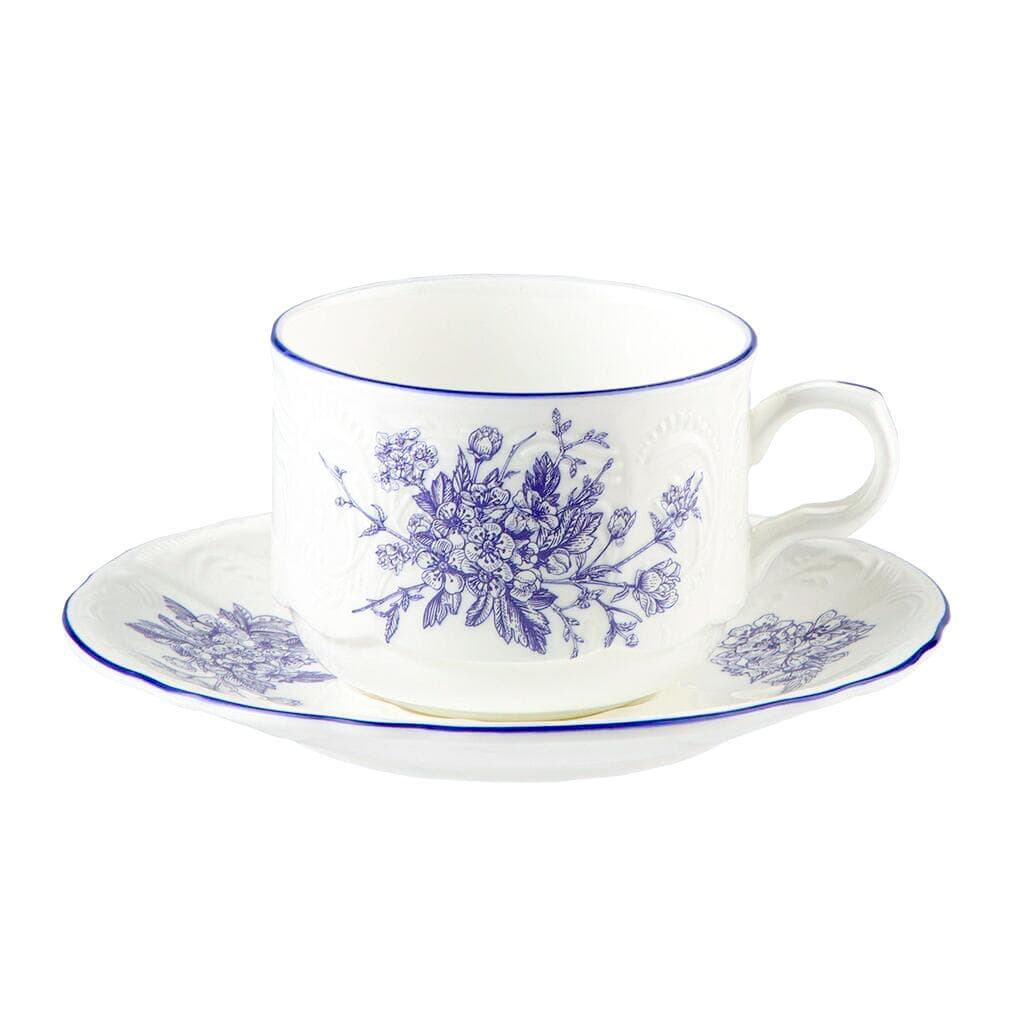 Чайная пара P.L. Proff Cuisine Sea Flower 250 мл d 8,7 см h6,5 см