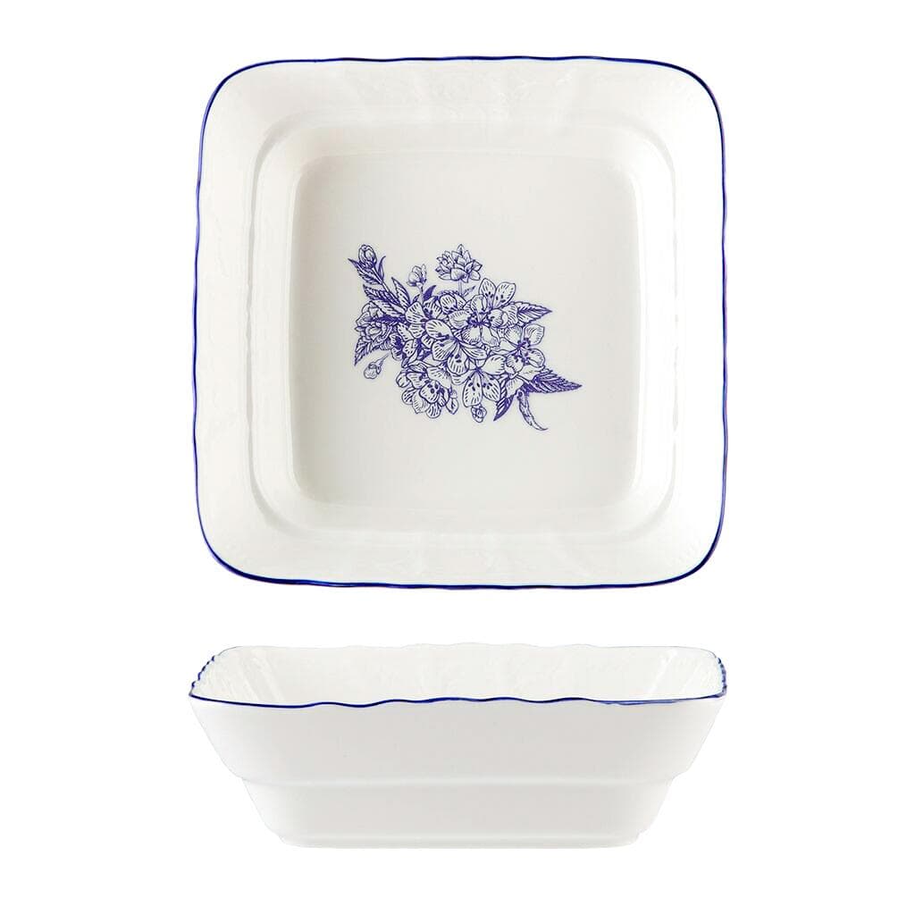 Салатник квадратный P.L. Proff Cuisine Sea Flower 400 мл 16*16 см h4,5 см