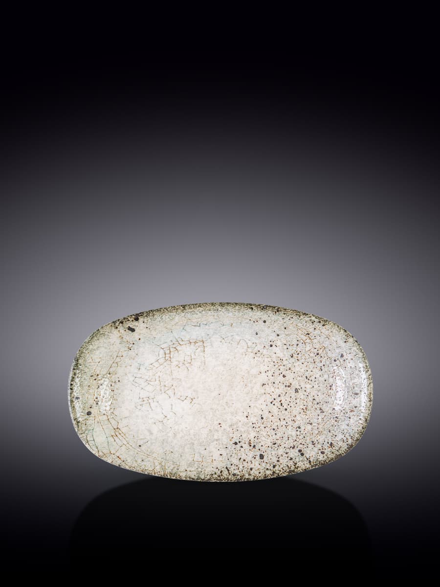Блюдо овальное углубленное, Wilmax, Silver Moon, 25*15 см