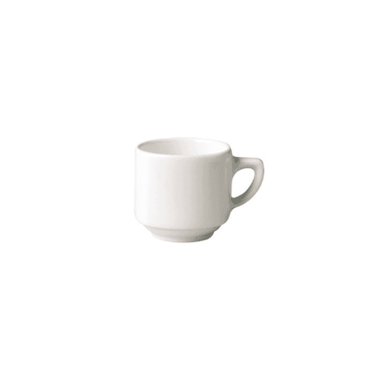Чашка квадратная штабелируемая RAK Porcelain Ska 90 мл