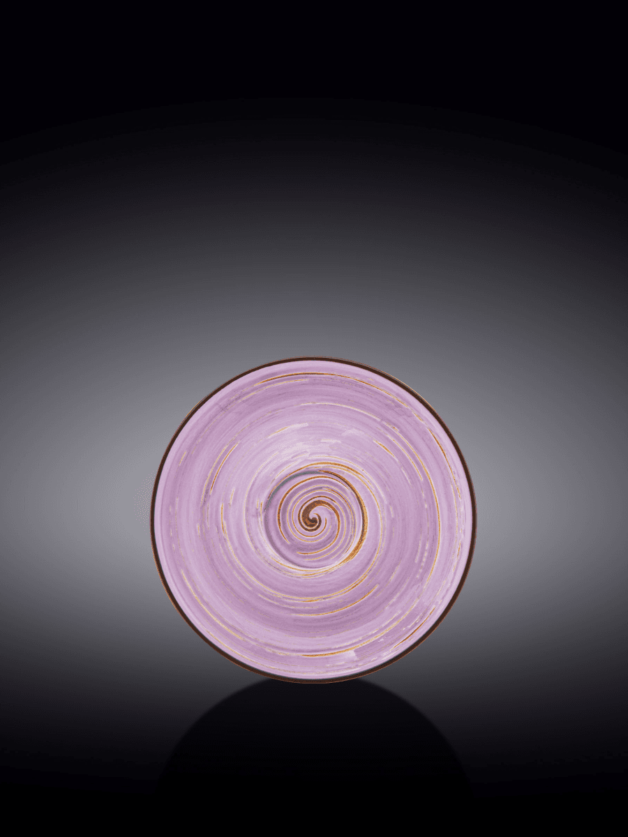 Блюдце, Wilmax, Spiral, 12 см, Лавандовый