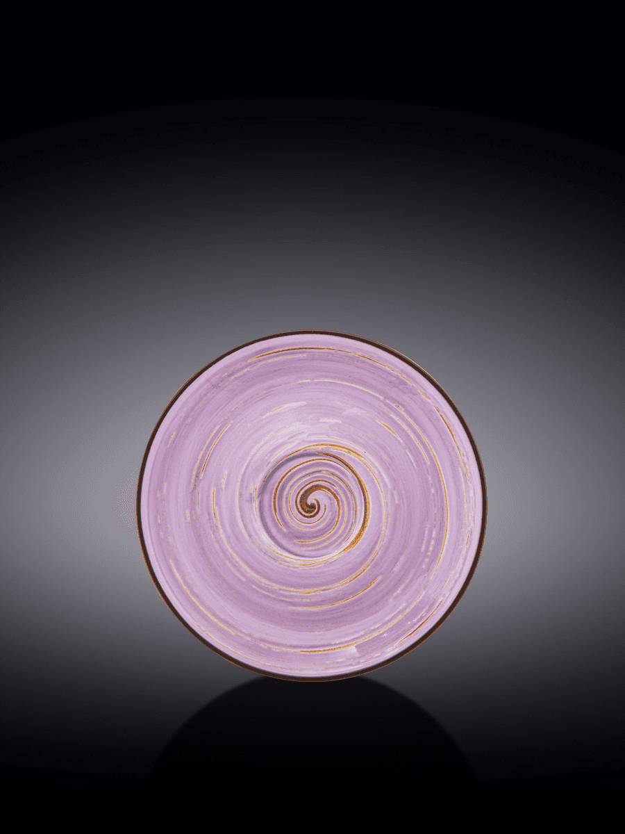 Блюдце, Wilmax, Spiral, 14 см, Лавандовый
