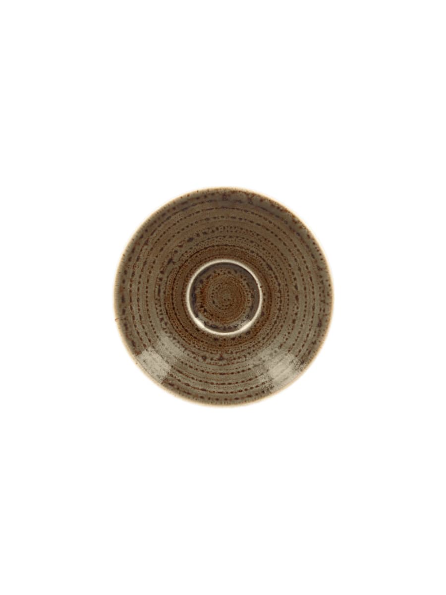 Блюдце круглое, RAK Porcelain, Twirl, Alga, 13 см